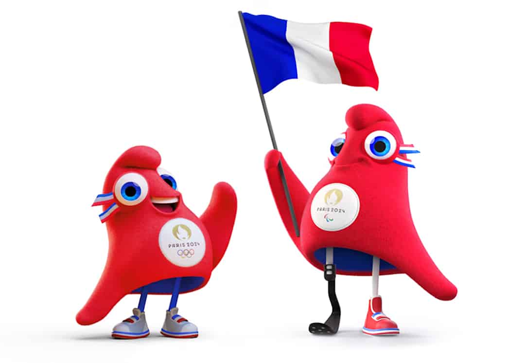 Le mascotte dei Giochi Olimpici e Paralimpici 2024
